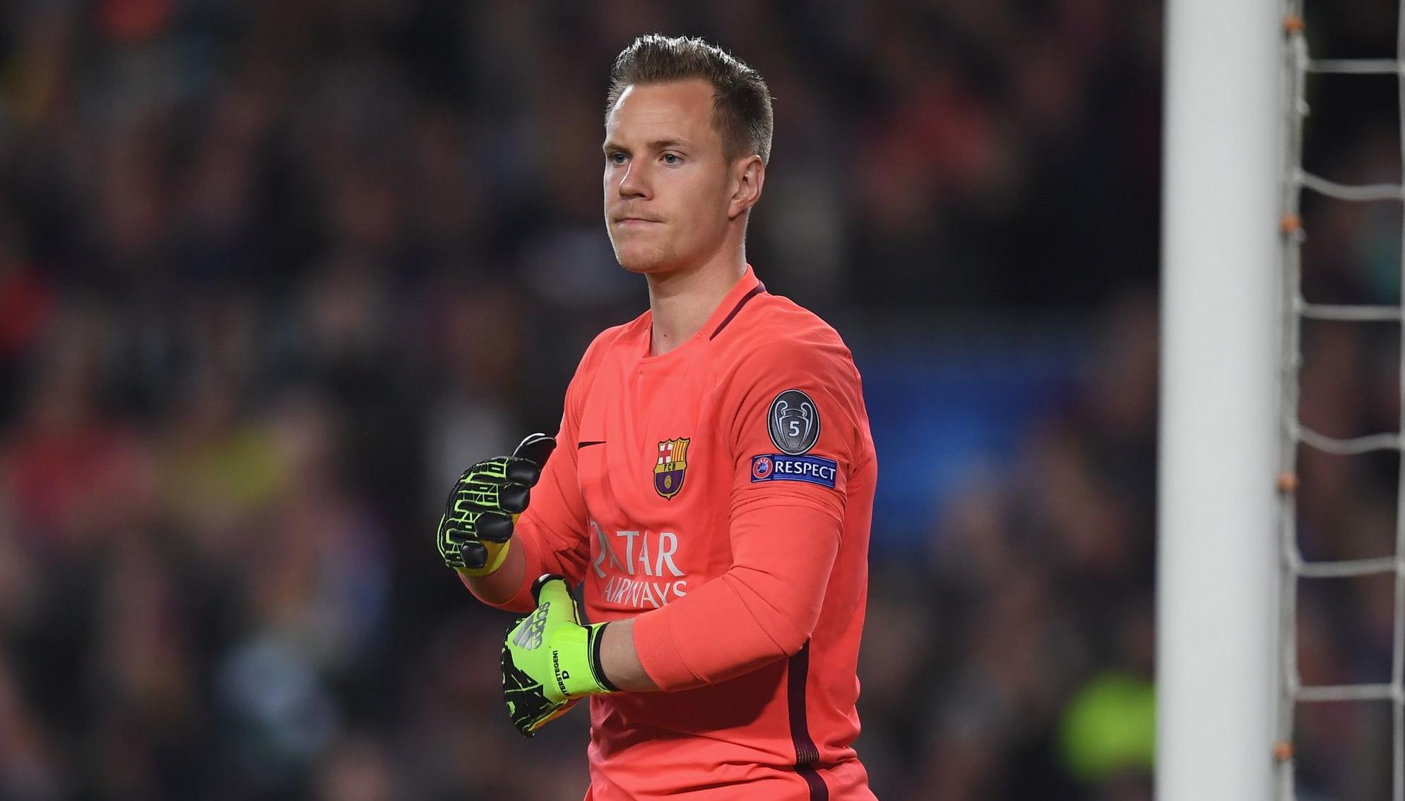 تيرشتيجن في طريقه إلى جيرونا