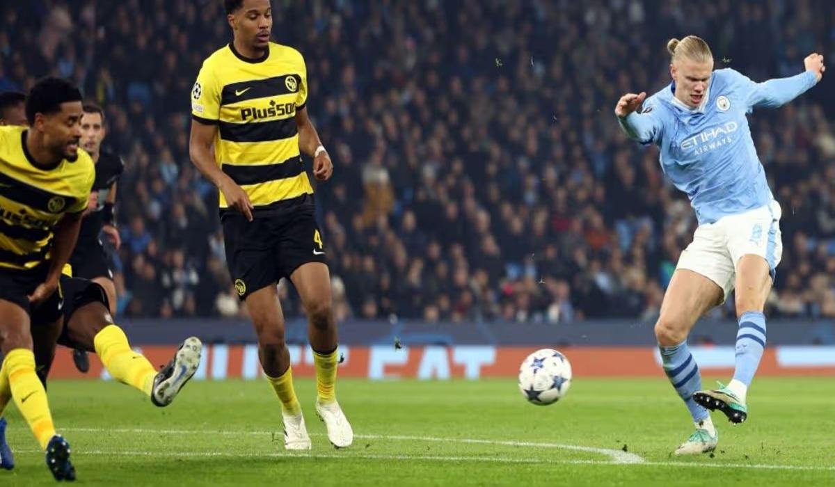 غموض حول موقف هالاند من المشاركة ضد نوتنجهام