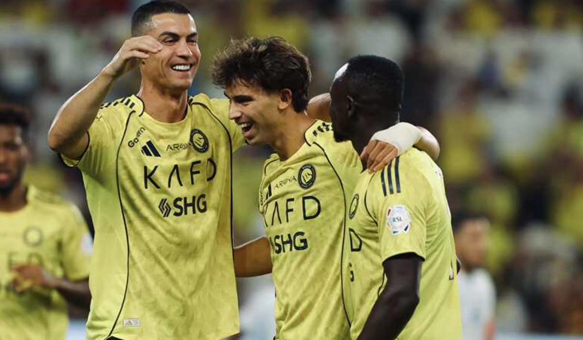 رونالدو يقود النصر لفوز جديد بدوري روشن