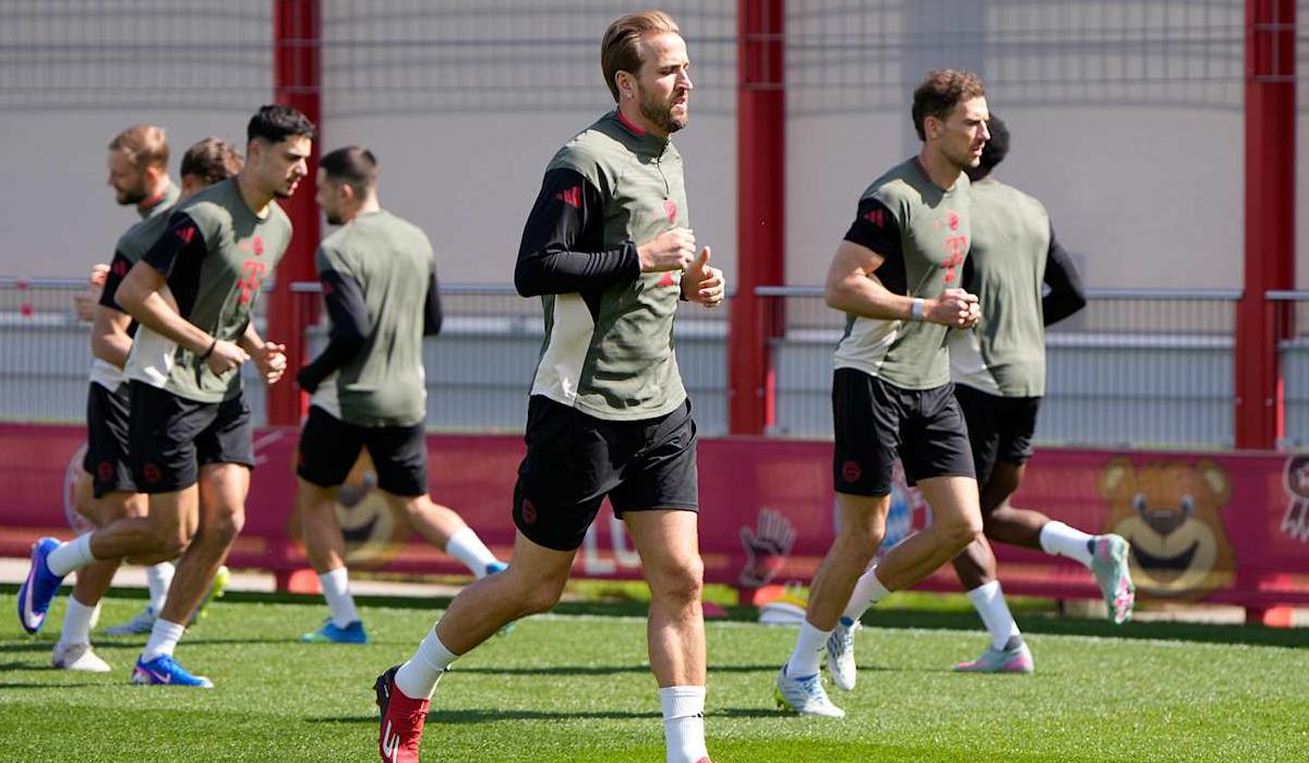 كين يخوض مران البافاري إستعدادا لموقعة البرنابيو