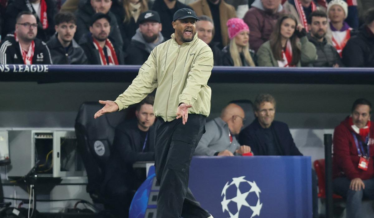 إيقاف كومباني مدرب بايرن ميونيخ مباراة