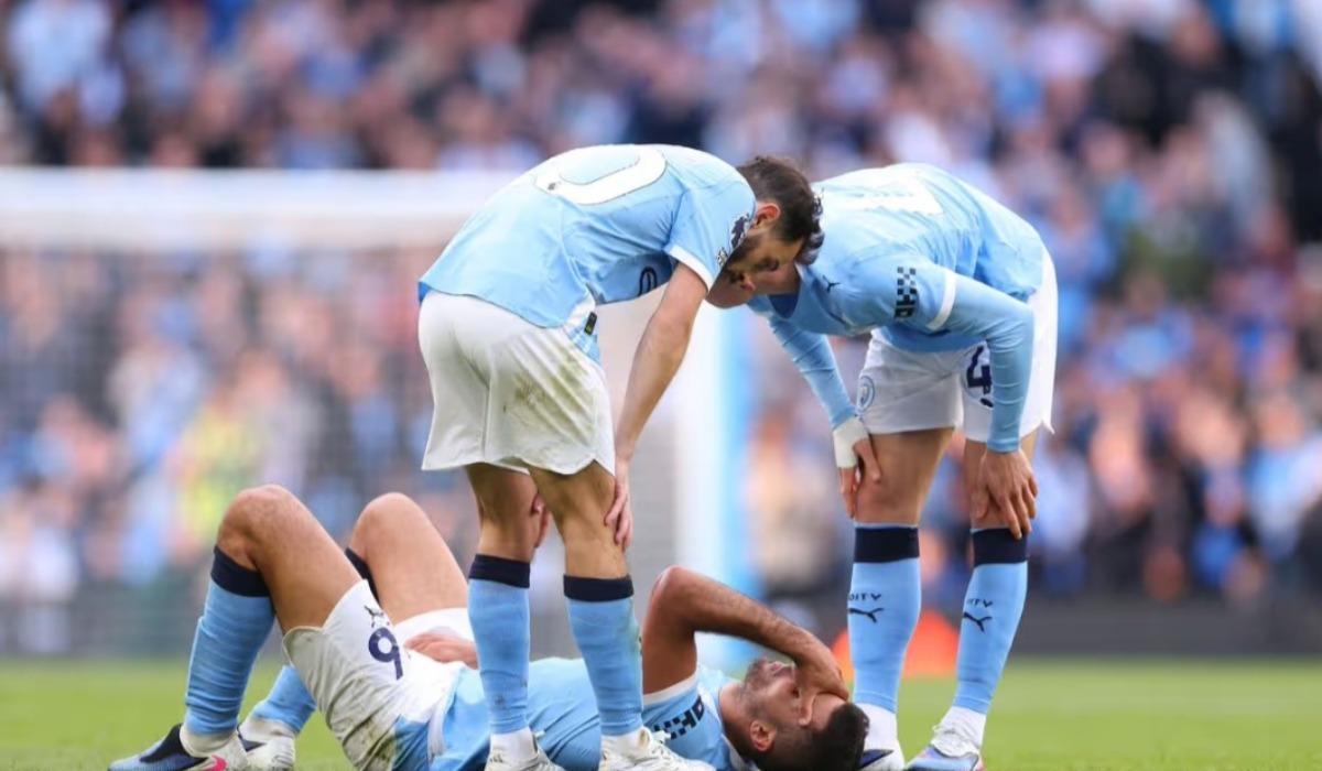 رودري خارج مواجهة بيرنلي