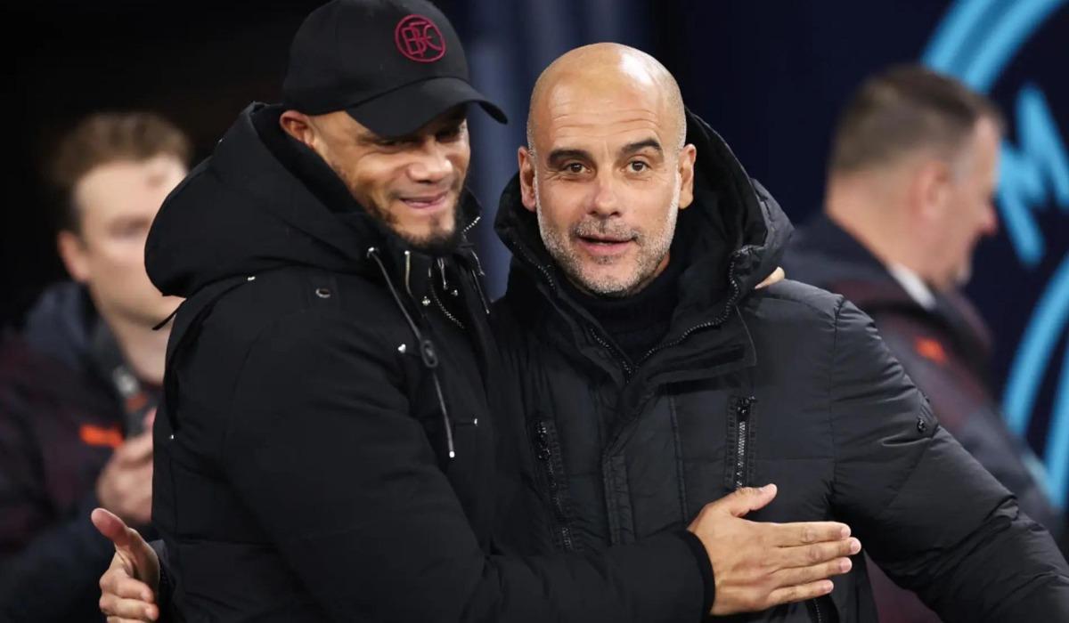 بيب يرشح كومباني لتدريب مان سيتي في المستقبل