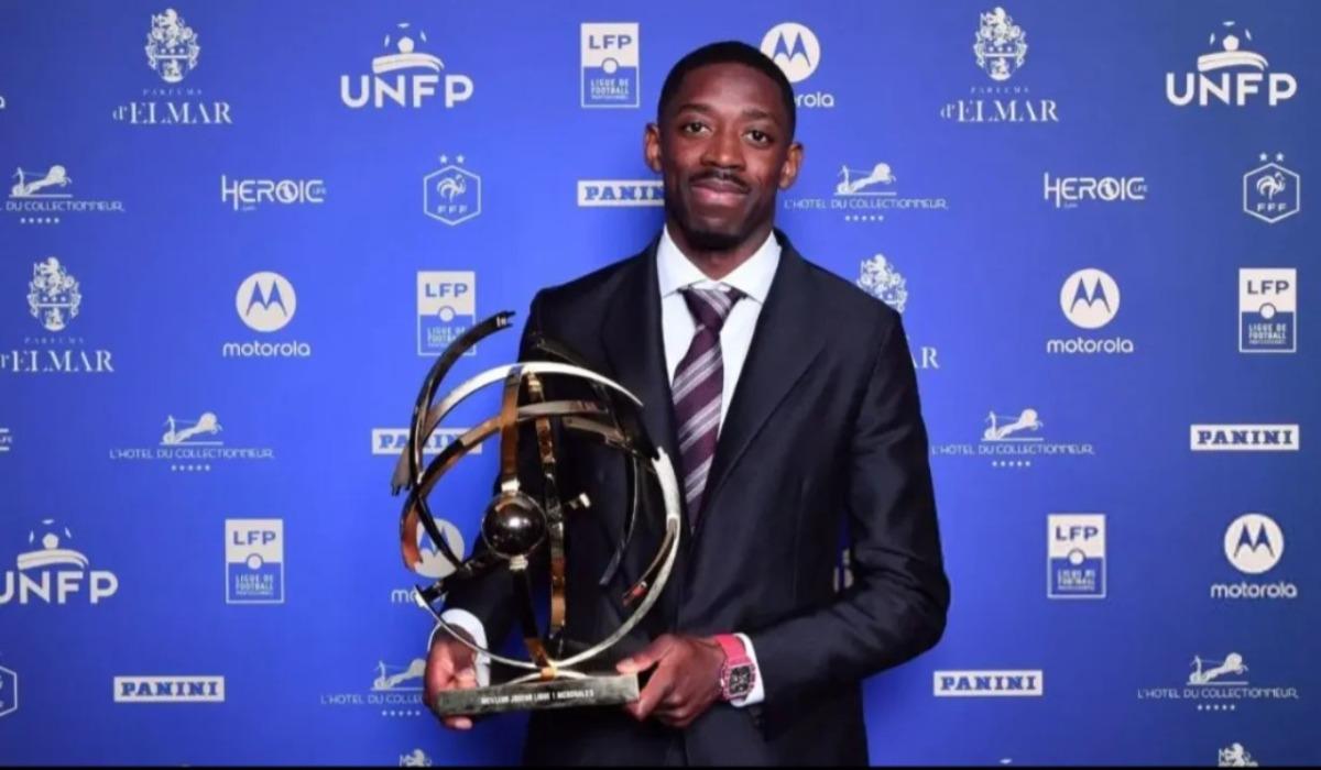 ديمبيلي لاعب العام في الدوري الفرنسي