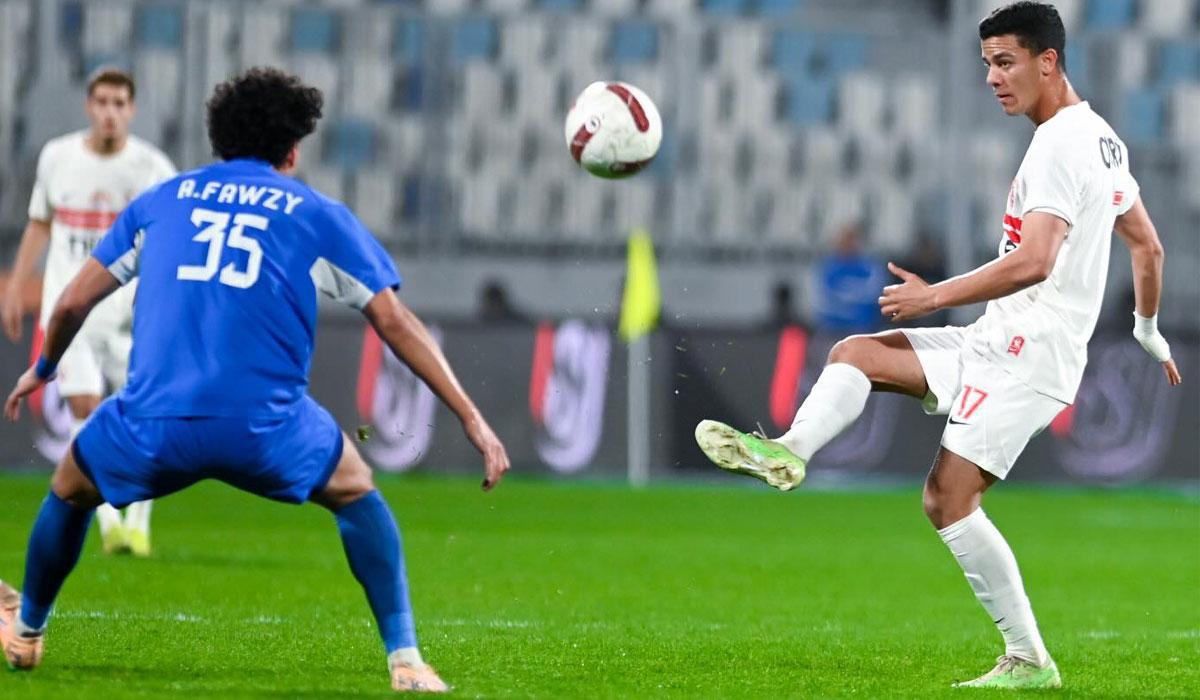 محمد شحاتة يعود لقيادة خط وسط الزمالك في مباراة بلوزداد