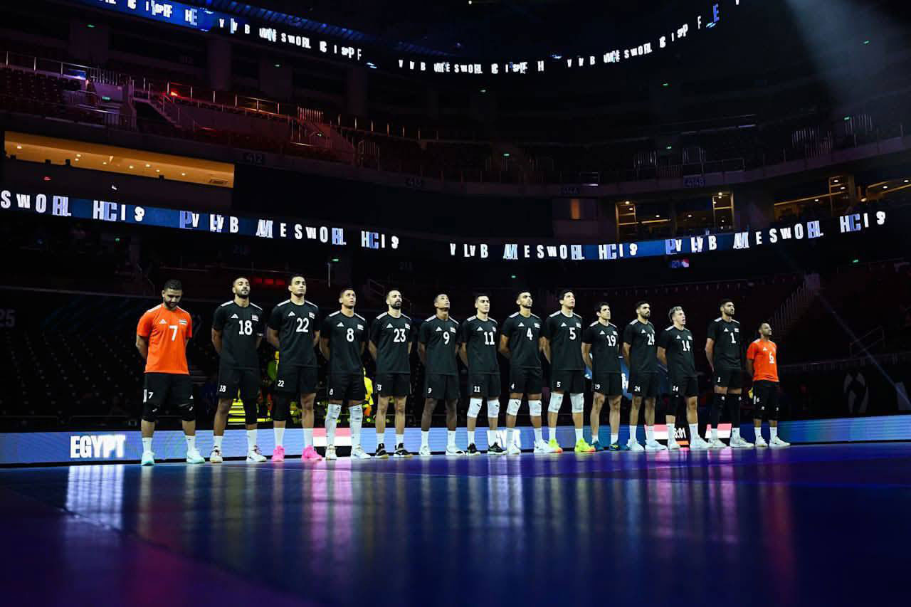 الإعلان عن قائمة منتخب الطائرة ببطولة النخبة العربية