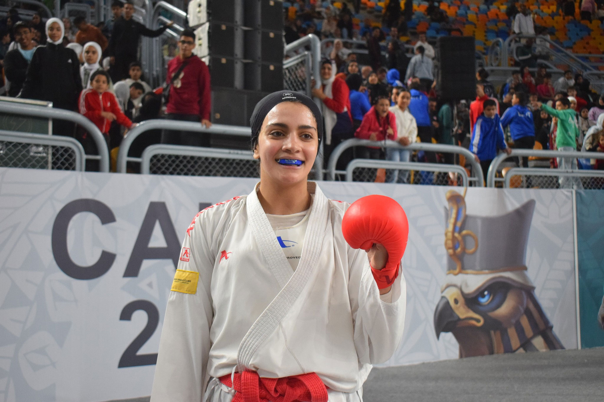 التالق المصري يتواصل في اليوم الثاني لبطولة العالم للكاراتيه