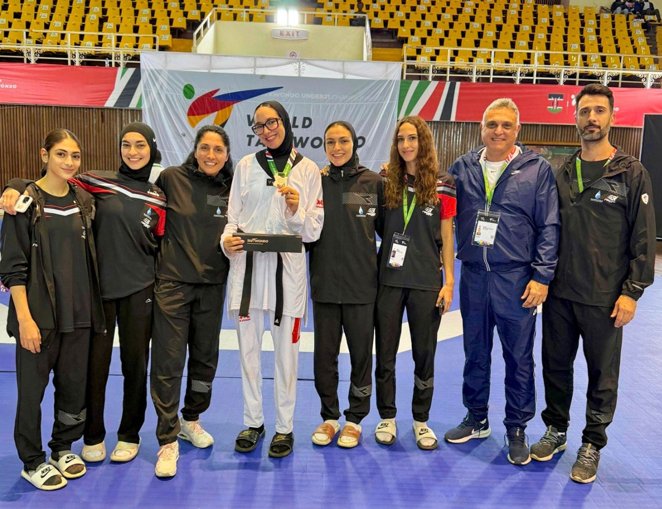 اتحاد التايكوندو يحتفي ببرونزية ملك سامي