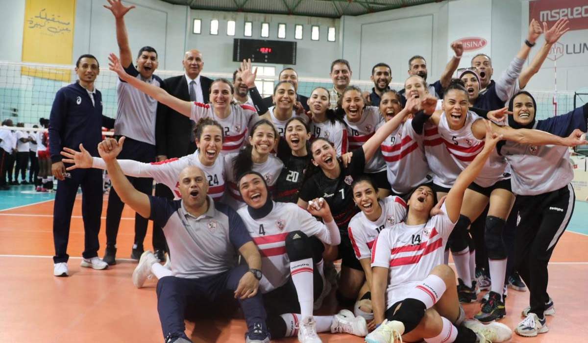 سيدات طائرة الزمالك يخوضن المران الأول بالبرازيل قبل المونديال