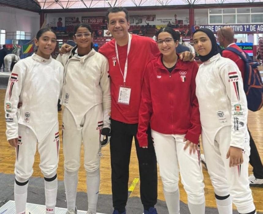 عشر ميداليات للسلاح المصري بدورة الألعاب الأفريقية