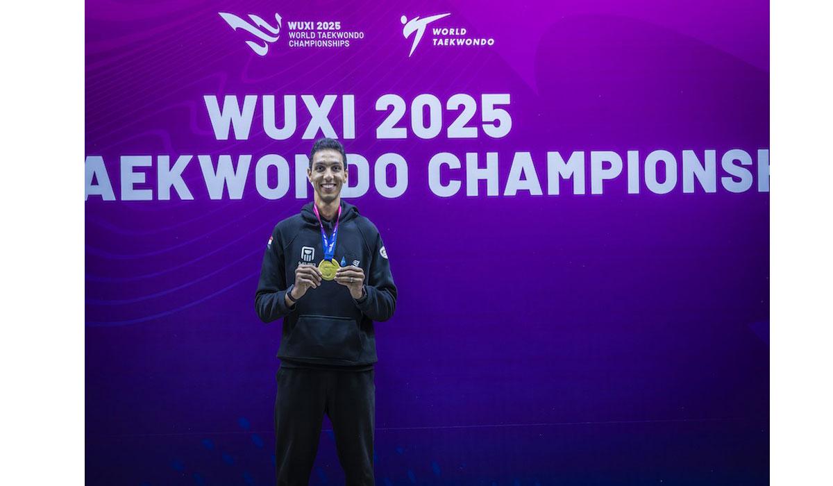 سيف عيسى يواصل تصدر تصنيف التايكوندو