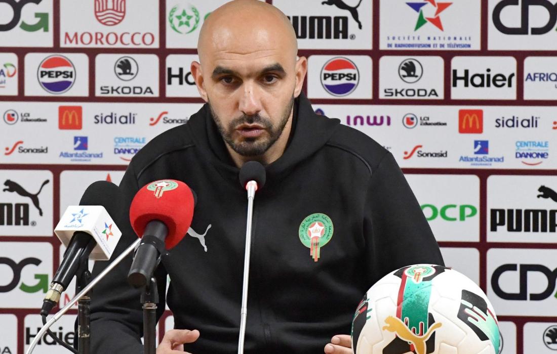 الركراكي: قدرتنا على التحكم في الضغط مفتاح اللقب الأفريقي