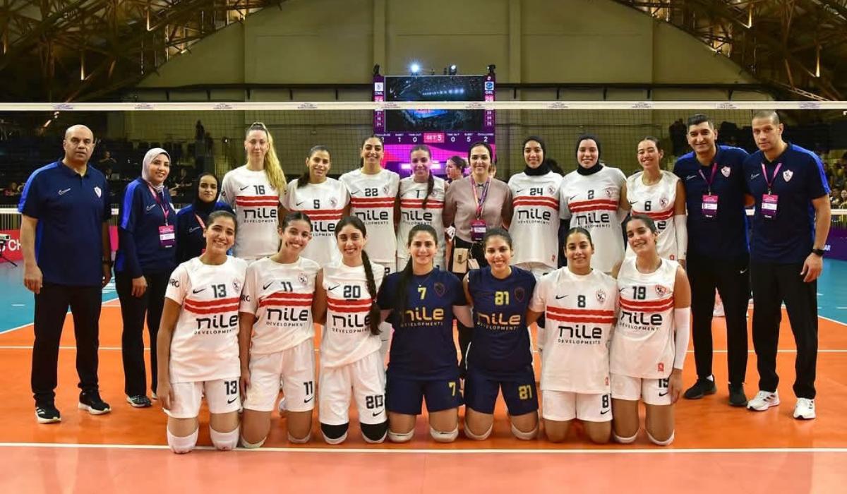 المستحقات المتأخرة تهدد مشاركة سيدات طائرة الزمالك الأفريقية