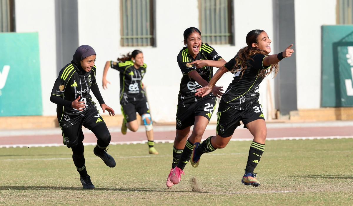 الأهلي يتوج بلقب دوري الناشئات 2009