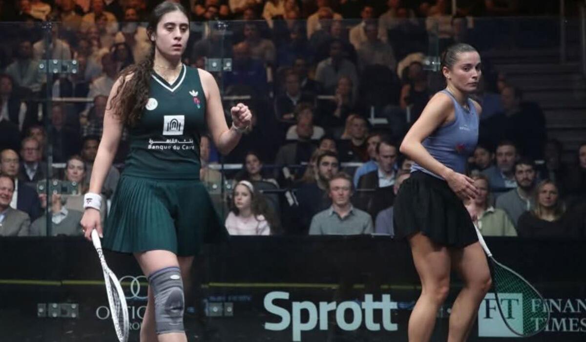 فيديو: نور الشربيني إلى نهائي بطولة تكساس للاسكواش