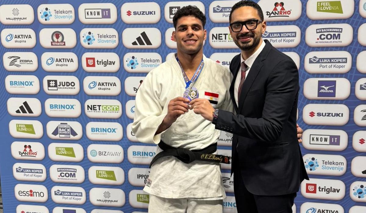 وزير الرياضة يهنئ اتحاد الجودو بفضية الرملي