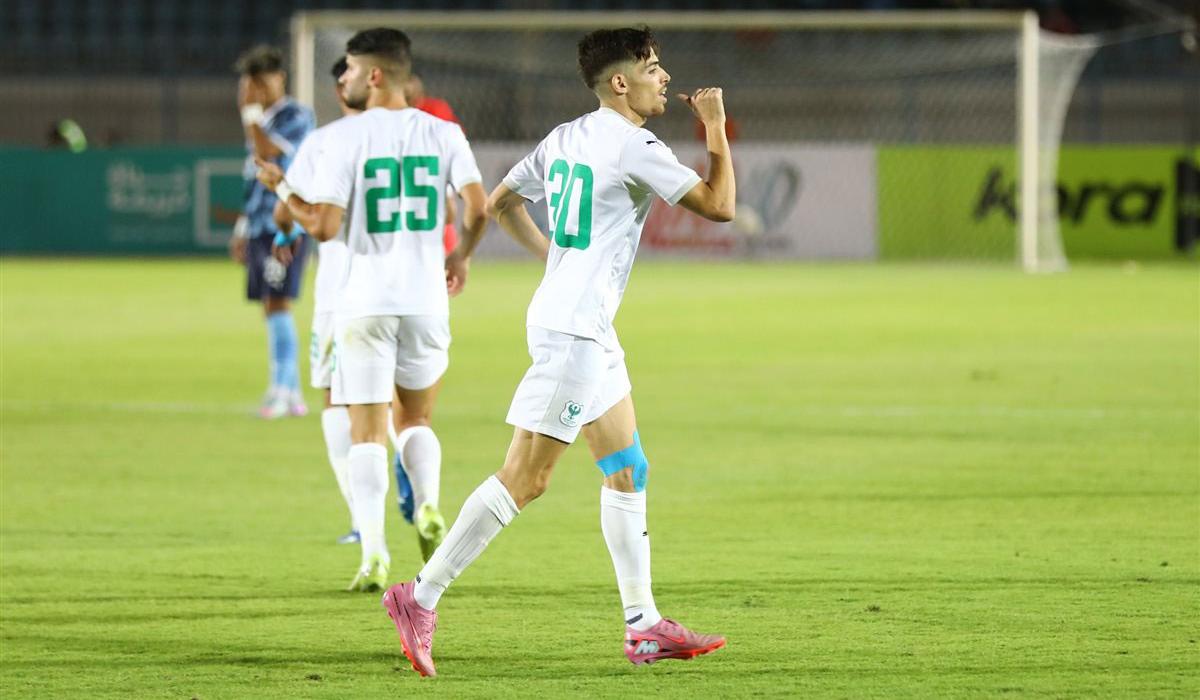 المصري يفلت بنقطة التعادل أمام المقاولون