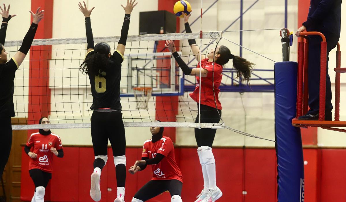 فوز الأهلي والزمالك بدوري الطائرة سيدات