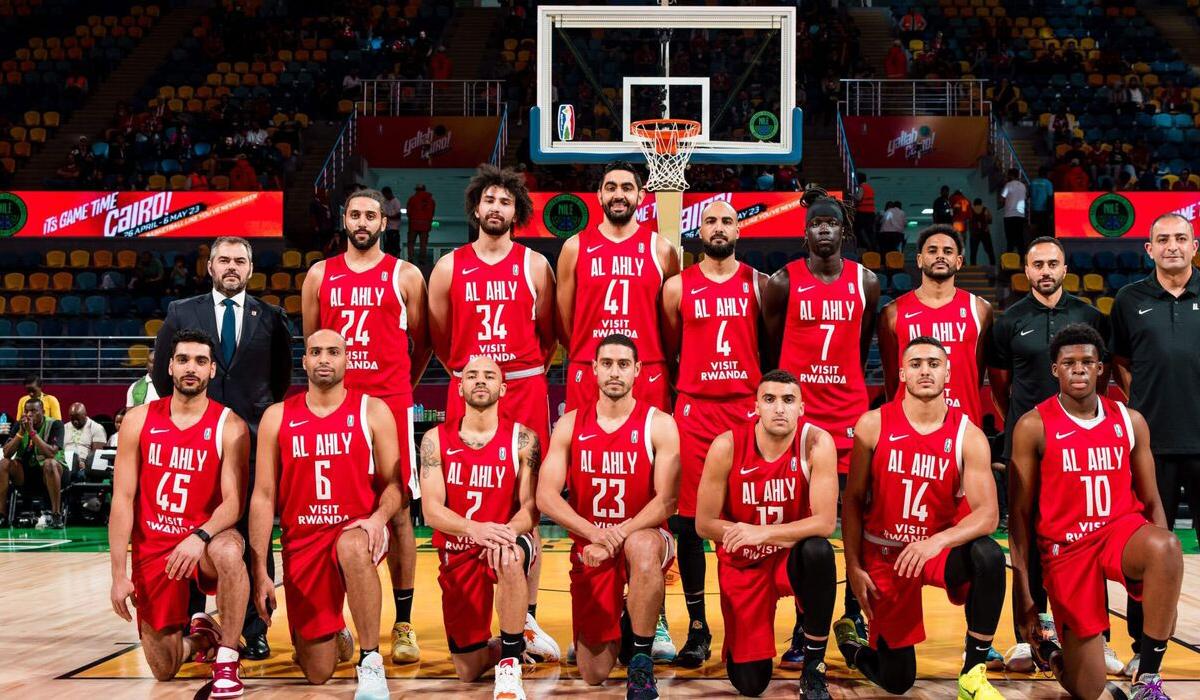 الأهلي يتأهل إلى نصف نهائي دوري السلة بالفوز على سبورتنج