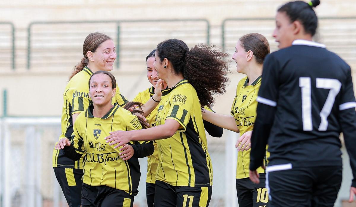 نصف دستة أهداف لدجلة أمام مودرن بدوري الكرة النسائية