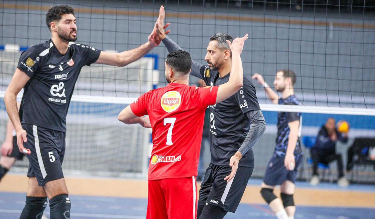 الأهلي يتأهل لنصف نهائي كأس مصر لكرة الطائرة