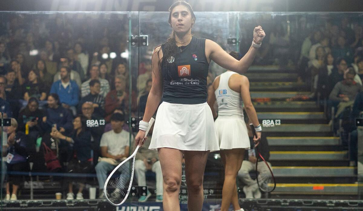 تأهل نور الشربيني ويوسف إبراهيم لنصف نهائي الجونة للإسكواش