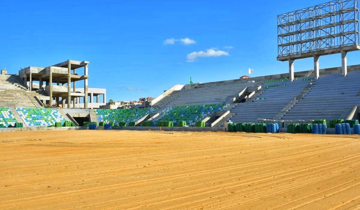 الكشف عن تطورات إنشاء ستاد المصري