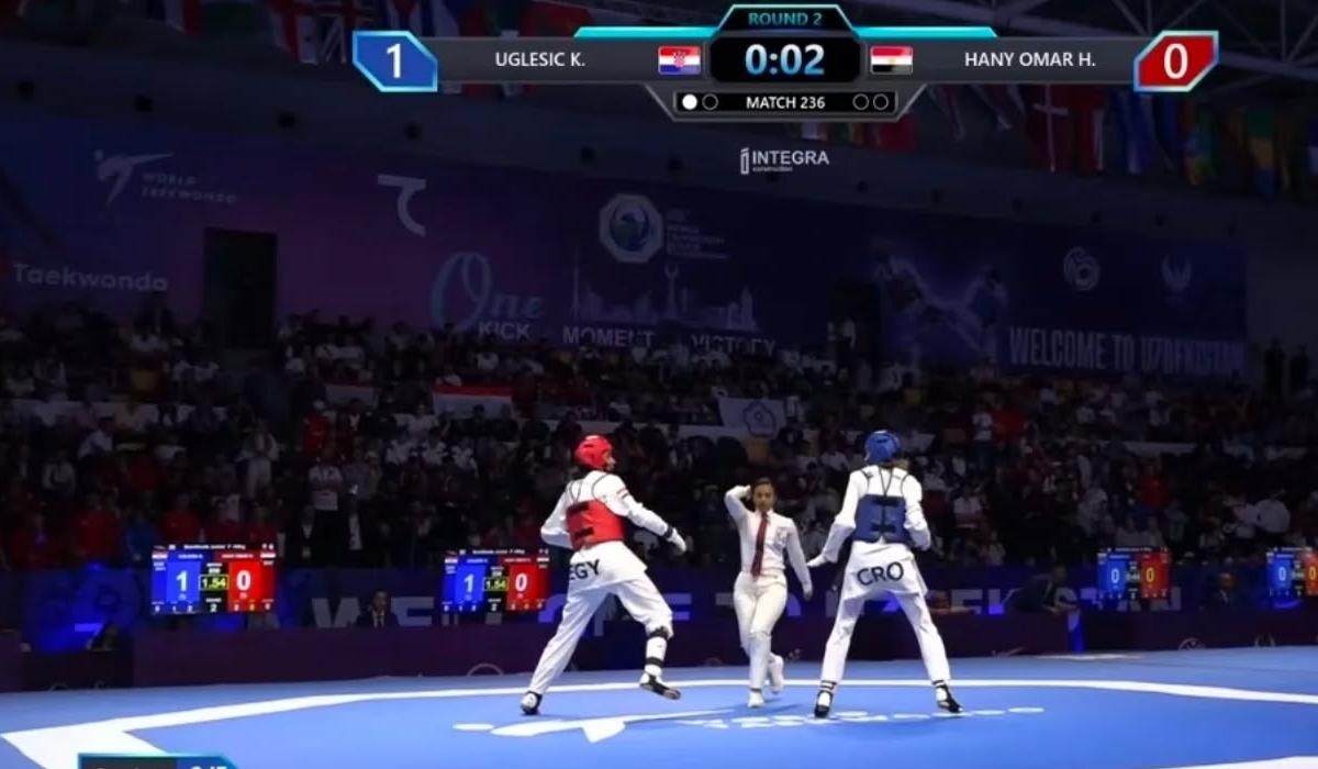 اتحاد التايكوندو يهنئ حلا هاني ببرونزية بطولة العالم