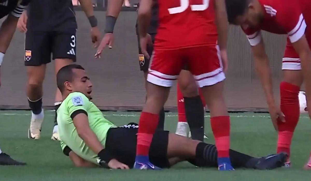 إصابة مصطفى الشهدى بقطع فى الرباط الصليبى