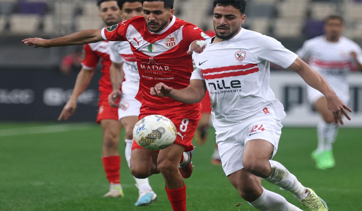 الزمالك يحسم بطاقة التأهل لنهائي الكونفيدرالية بالتعادل أمام بلوزداد