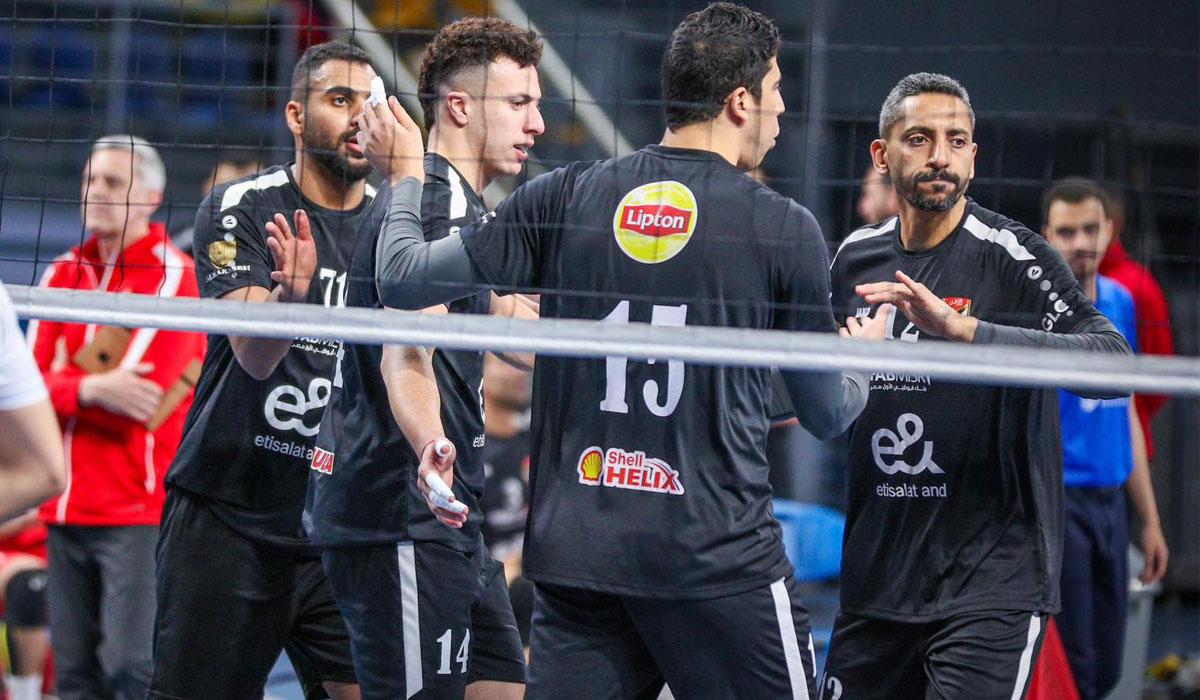 الأهلي في المجموعة الثانية لبطولة أفريقيا للطائرة