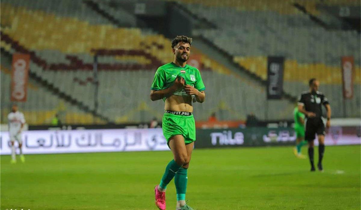 صلاح محسن يعود لتدريبات المصري قبل لقاء الأهلي