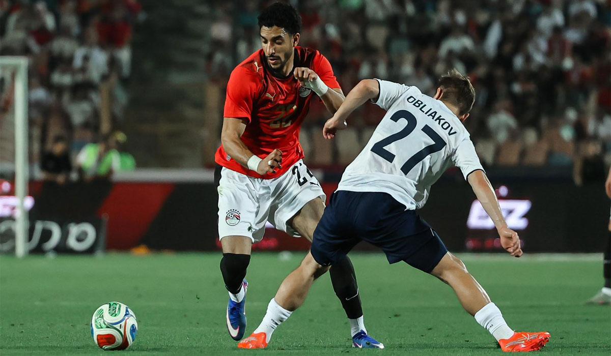 منتخب مصر يحقق الفوز على روسيا وديًا قبل المونديال