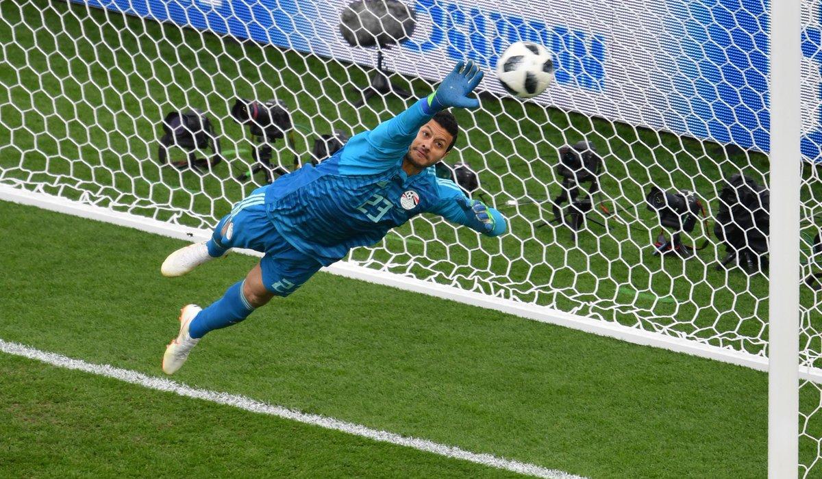 محمد الشناوي رجل مباراة مصر وجنوب أفريقيا