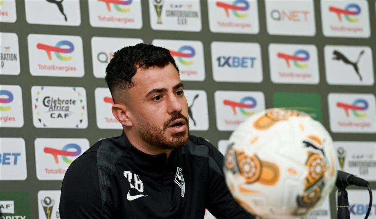 الونش: نسعى للفوز على المصري وإعتلاء صدارة المجموعة