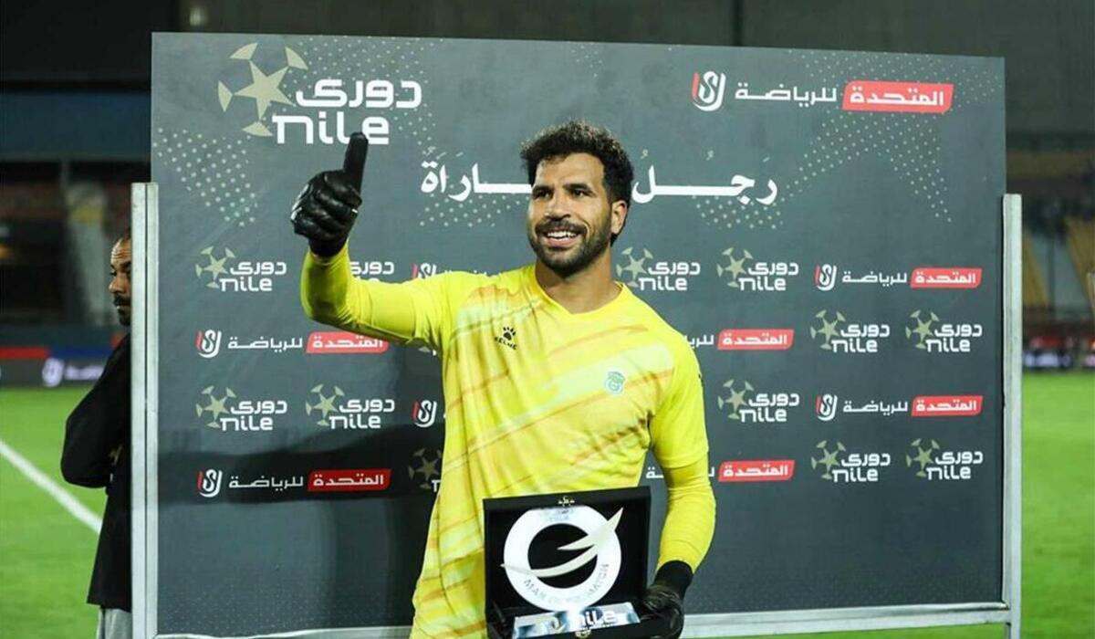 مهدي سليمان يقترب من حراسة مرمى الزمالك أمام إنبي