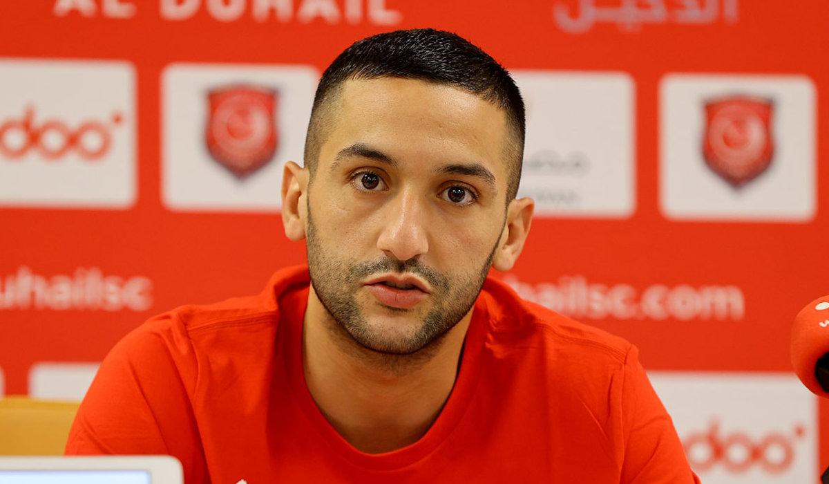 الإصابة تحرم الوداد من خدمات حكيم زياش أمام أولمبيك آسفي في الكونفيدرالية