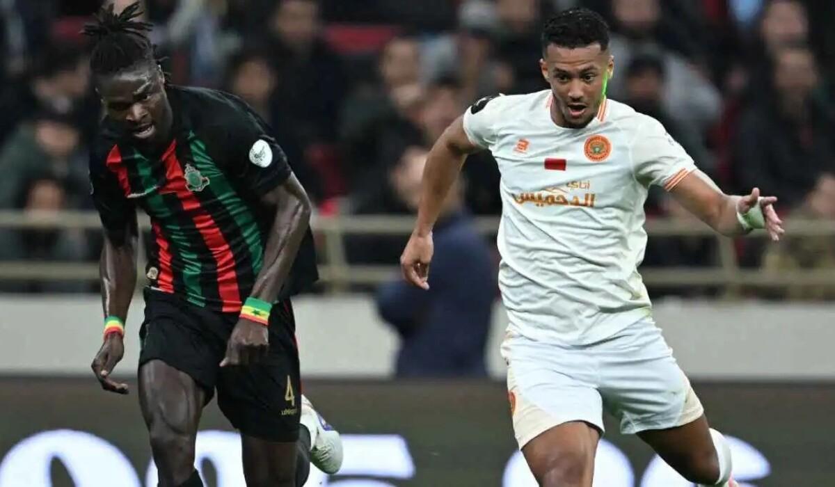 الجيش الملكي يحسم القمة المغربية بثنائية أمام نهضة بركان