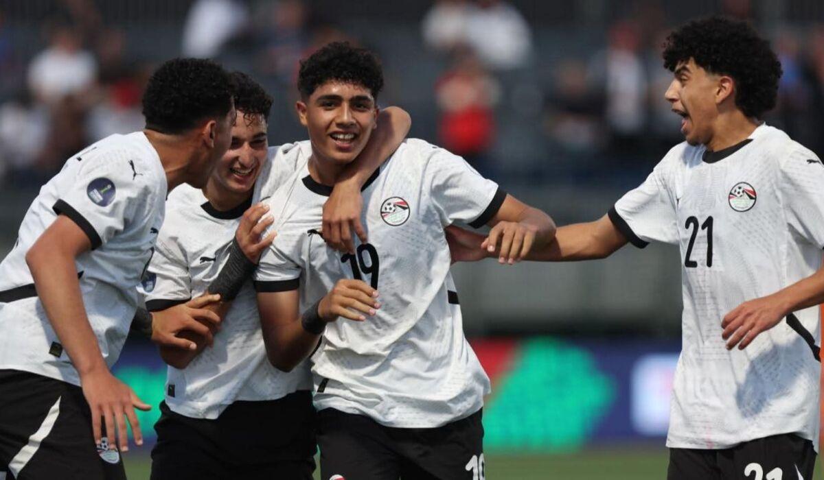 مصر تهزم المغرب 2-0 وتحصد برونزية أمم أفريقيا للناشئين