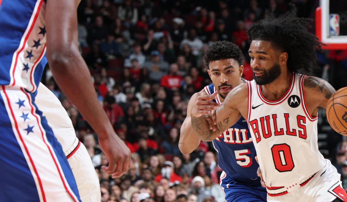 NBA... شيكاغو يواصل الانتصارات ويتفوق على فيلادلفيا في الربع الاخير | شاهد