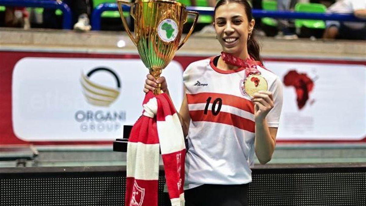 الكرة الطائرة... مايا ممدوح على أعتاب سبورتنج بعد انتهاء مشوارها مع الزمالك