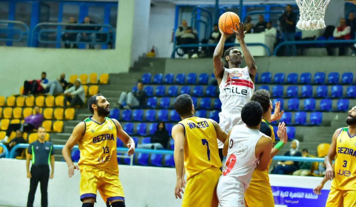 الزمالك يهزم سبورتنج في دوري السلة