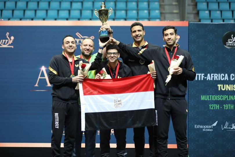 إعلان قائمة منتخب مصر لتنس الطاولة المشاركة في كأس إفريقيا