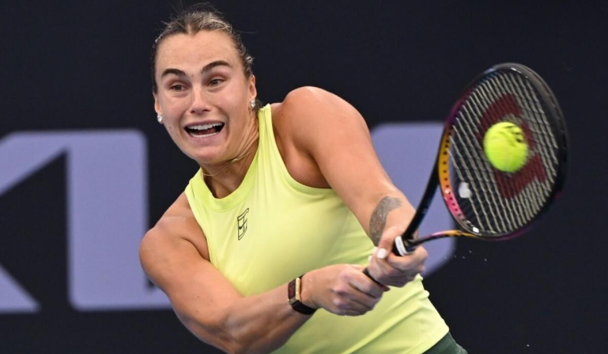 سابالينكا ترد اعتبارها وتتأهل لربع نهائي بطولة برزبين للتنس | بالفيديو