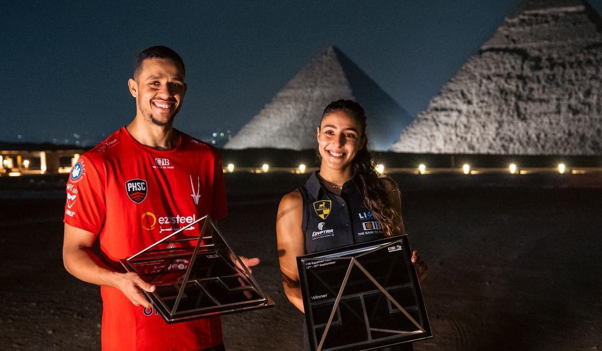 عسل وهانيا الحمامي يهيمنان على صدارة تصنيف الاسكواش... وقفزة كبيرة لمحمد زكريا