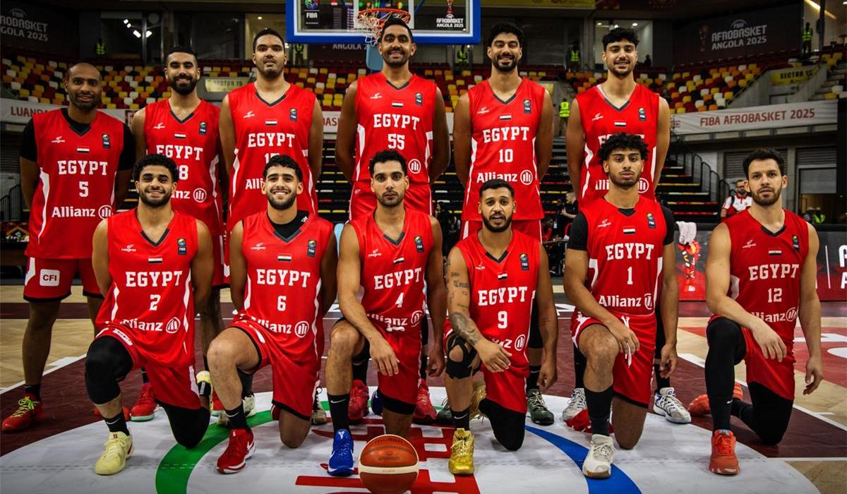 منتخب مصر يبدأ مشواره في تصفيات كأس العالم لكرة السلة من برج العرب