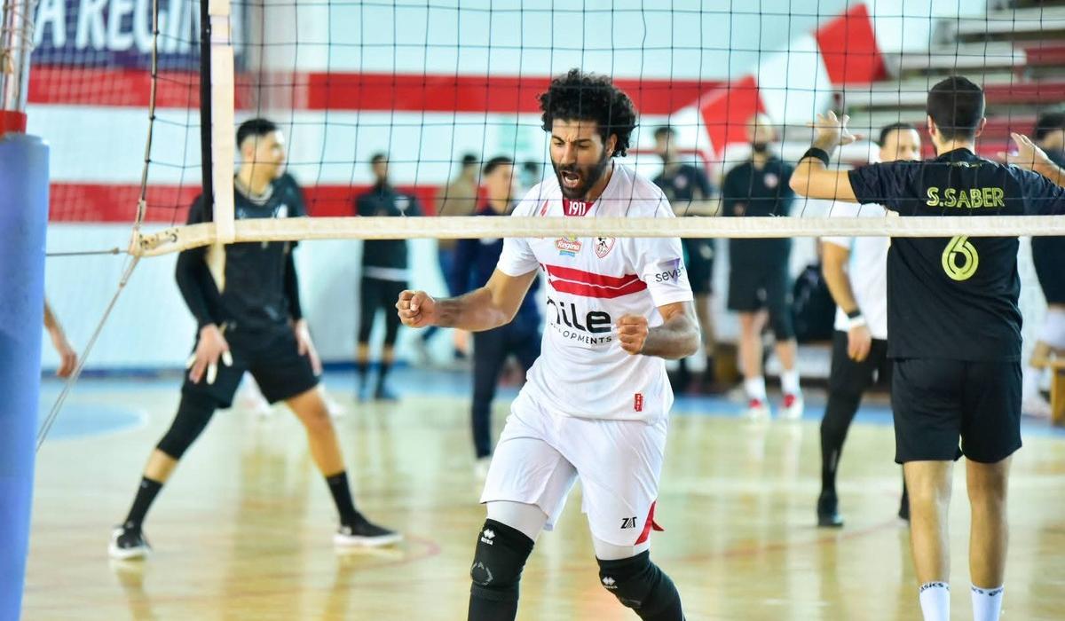 الزمالك يفوز على بتروجيت في كأس سوبر الطائرة