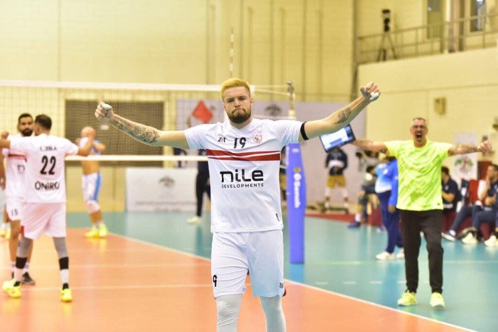 اتحاد الطائرة يمنع مشاركة المحترف الروسي ديميترى مع الزمالك في السوبر