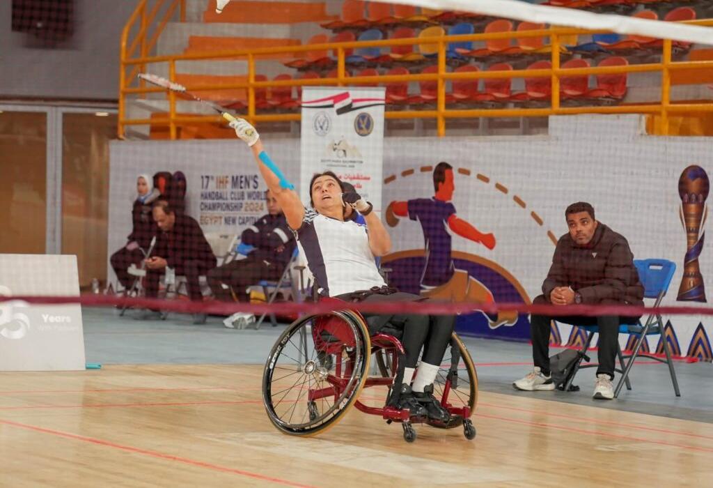 المنتخب المصري يحصد 4 ميداليات برونزية في بطولة مصر الدولية البارالمبية للريشة الطائرة