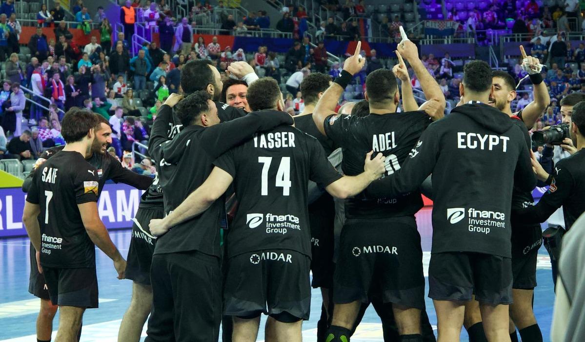 بداية قوية للفراعنة في أمم إفريقيا لليد بالفوز على الجابون | شاهد